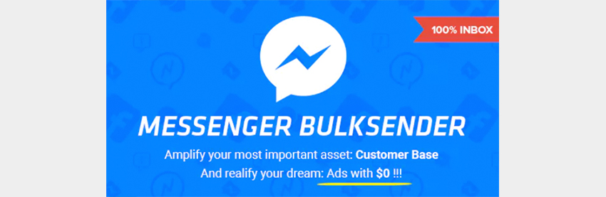 Facebook Messenger Bulksende