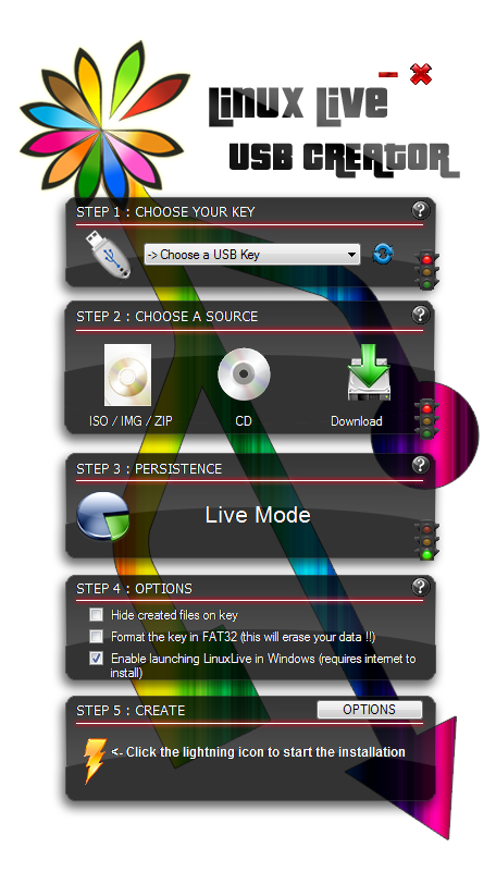 Linux Live USB Creator