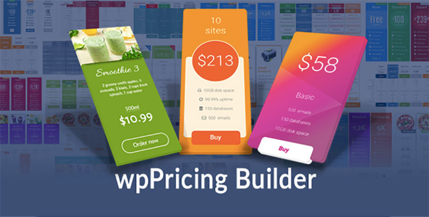 WP Pricing Builder