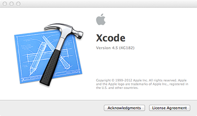 О Xcode Screen