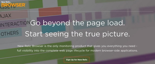 Новый Relic Browser - выход за рамки загрузки страницы