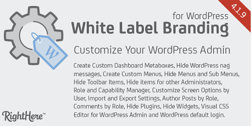 White Label Брендинг для WordPress