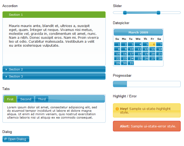 JQuery UI