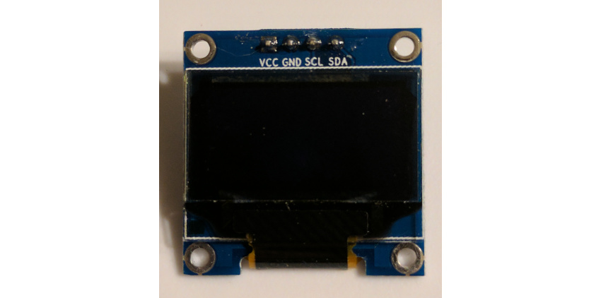 I2C OLED компонент