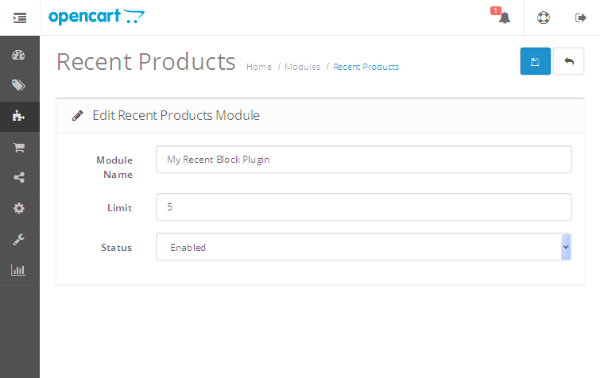 Configuration Form