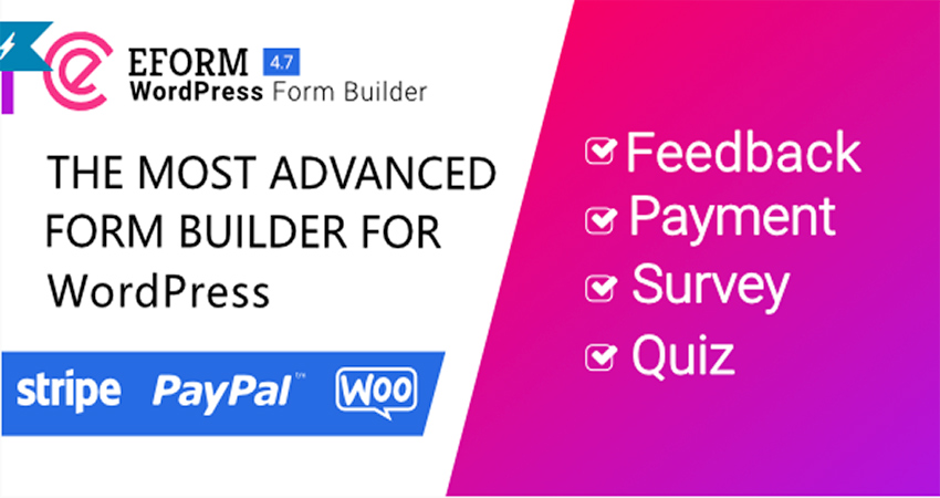 eForm - WordPress Form Builder