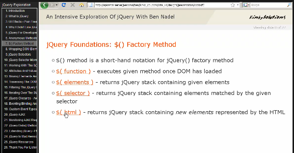 JQuery