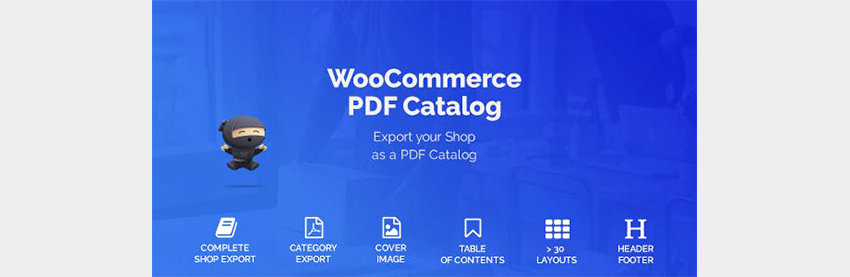 WooCommerce PDF каталог