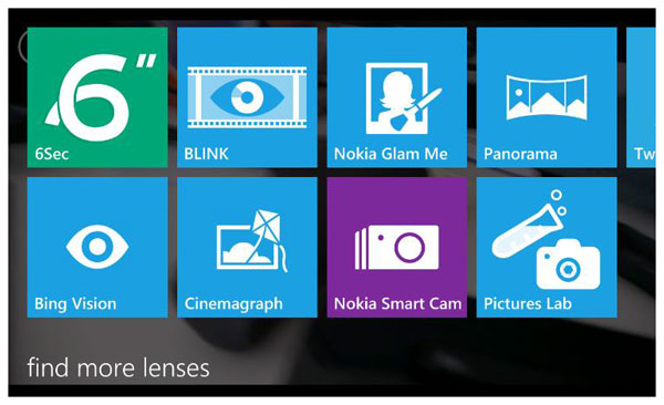 Lenses View in the Camera App