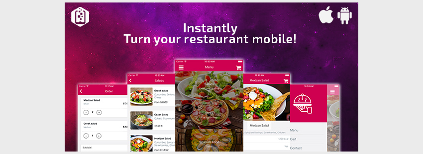 Restaurant App TemplateReact Native