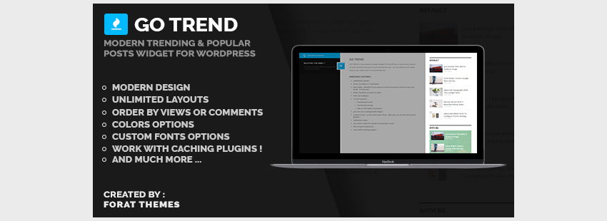 Популярный виджет сообщений для WordPress - Go Trend