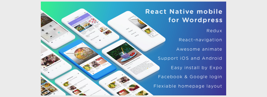 BeoNews ProReact Native Mobile App for WordPress