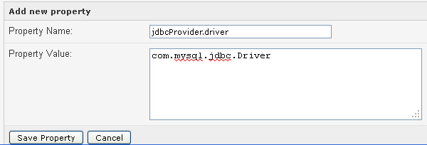 драйвер jdbcProvider