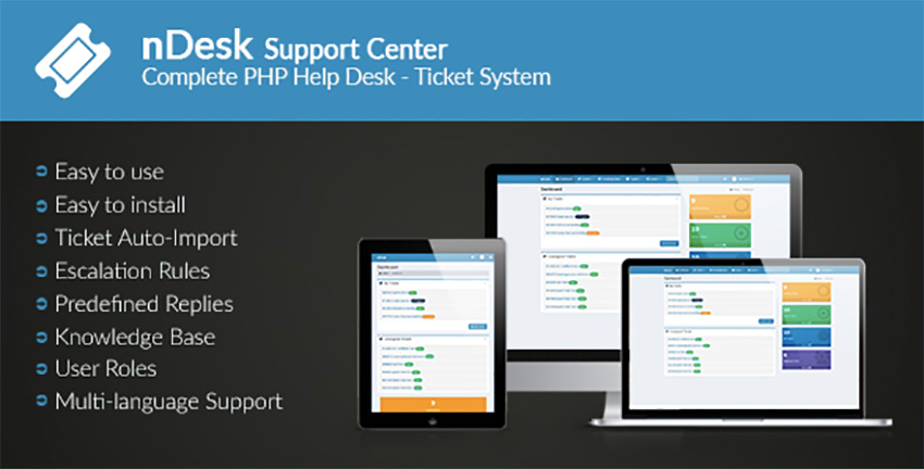 Chat help desk php