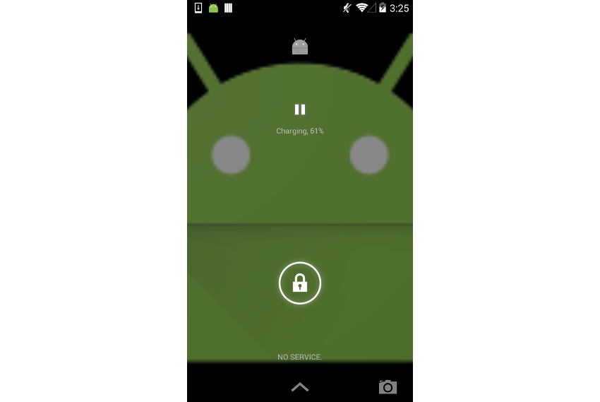 Элементы управления экраном блокировки мультимедиа на Android Kit Kat