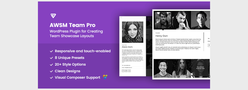 Team Pro - плагин WordPress для демонстрации команды