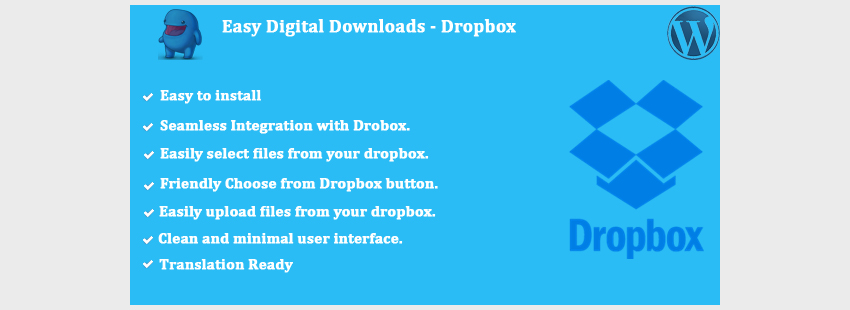 Easy Digital Downloads - Dropbox