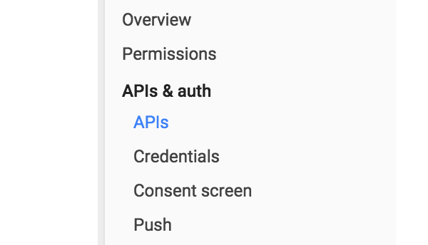 Расположение аутентификации API в nav