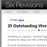 25 выдающихся дизайнов WordPress
