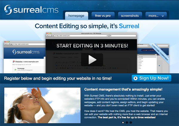 SurrealCMS