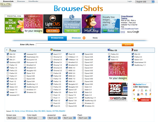 Browsershots.org