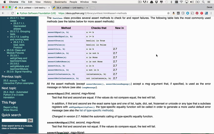 Модульное тестирование в Python