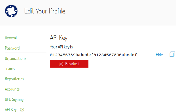 Ключ API