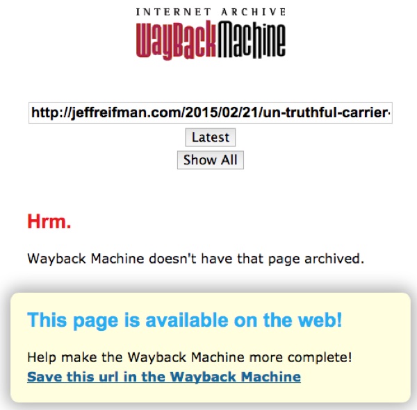 Используйте Wayback Machine - Интернет-архив