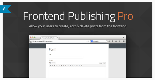 Frontend Publishing Pro