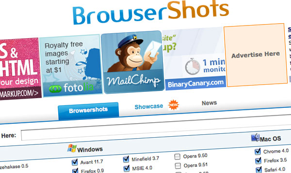 Browsershots