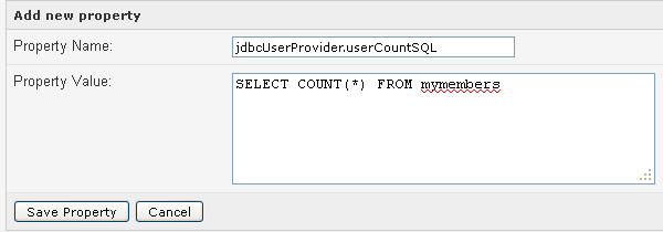 jdbcUserProvider userCountSQL