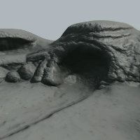 Создание каменистого ландшафта для видеоигр в Blender - Day1