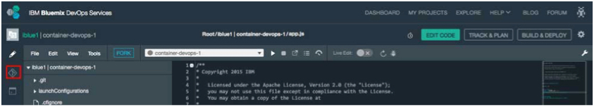 IBM BlueMix и DevOps - репозиторий коммитов в Git