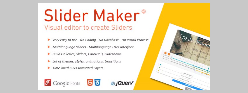 jQuery Slider Maker