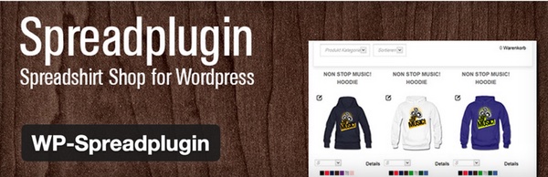 Spreadplugin Плагин Spreadshirt для WordPress