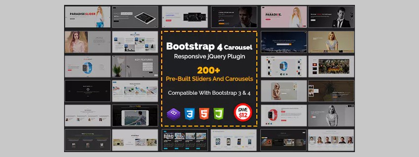 Bootstrap 4 Карусель