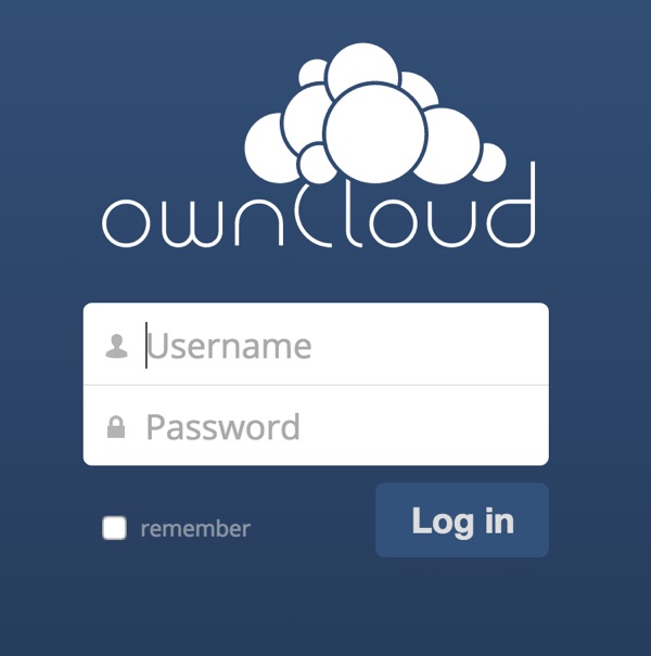 OwnCloud Войти