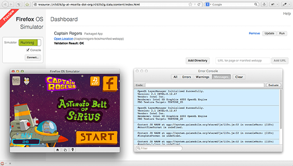 Firefox OS Simulator