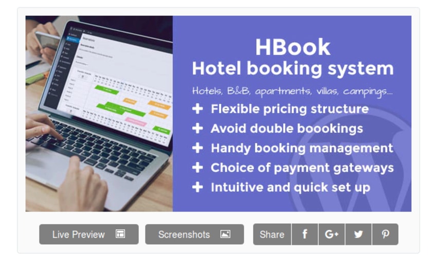Система бронирования отелей HBook