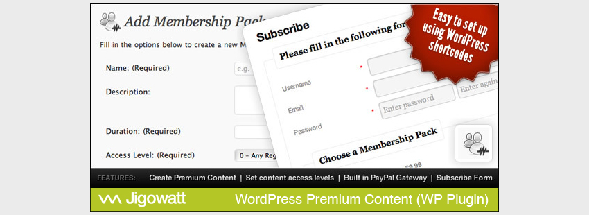 WordPress Премиум-контент