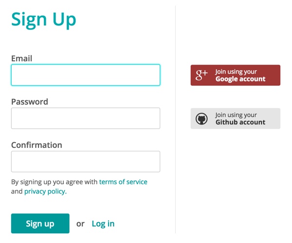Регистрация в Mailtrap Вы можете зарегистрироваться через Google или Github.