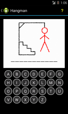 Android Hangman Game