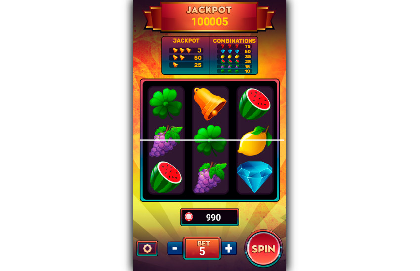 Slot Machine Deluxe gameplay