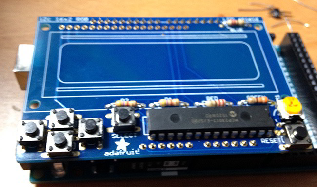 Проекты Arduino - ЖК-экран Shield Kit