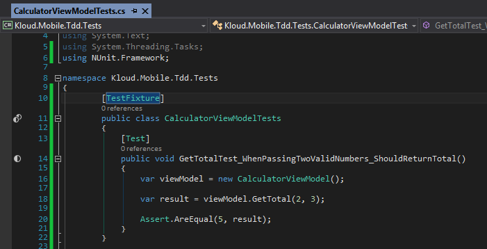 dd Mobile Общие тесты Visual_Studio