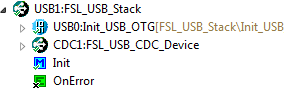 FSL_USB_CDC Компонент