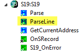 S19 Parser