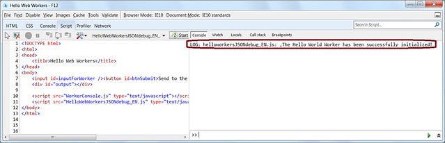 DebugWebWorkersF12Console