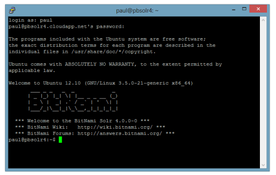 SSH в pbsolr4