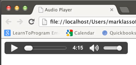 Chrome Audio Player